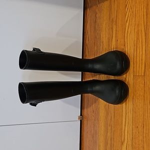 Kamik Black Tall Waterproof Rainboots Women's Size 9